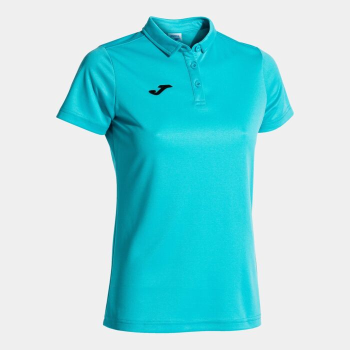 HOBBY SHORT SLEEVE POLO FLUOR TURQUOISE Thumbnail