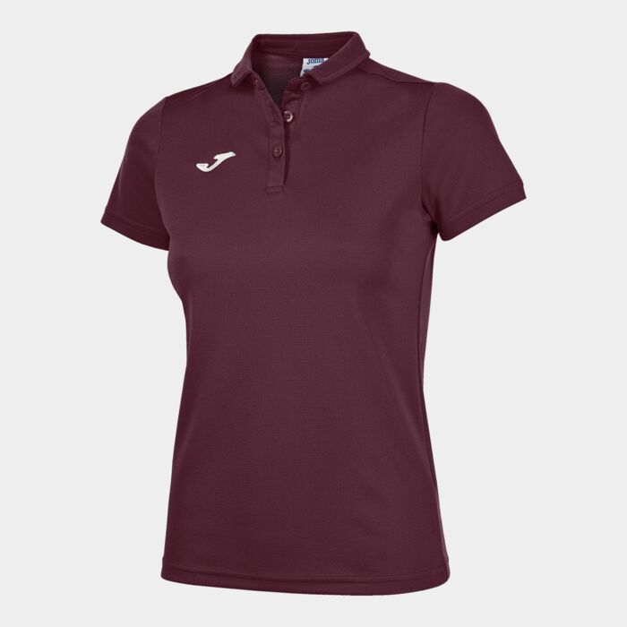 HOBBY WOMEN'S POLO SHIRT BURGUNDY S/S Thumbnail
