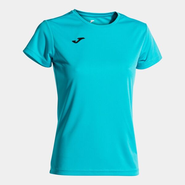 COMBI WOMAN SHORT SLEEVE T-SHIRT FLUOR TURQUOISE Thumbnail