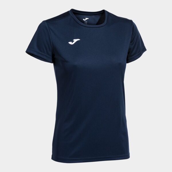 S/S T-SHIRT COMBI NAVY BLUE WOMEN Thumbnail
