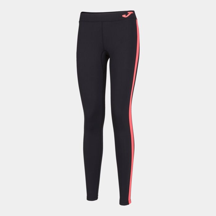 LONG BLACK-CORAL FLUGOLD MESH LEGGINGS Thumbnail