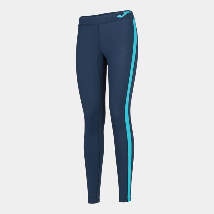 LONG NAVY MESH LEGGINGS - FLUGOLD TURQUOISE Thumbnail