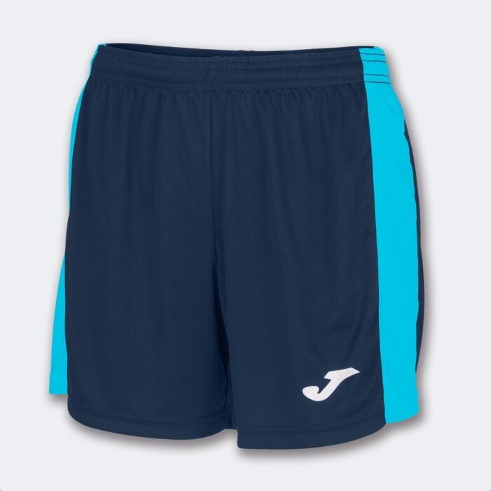 NAVY TURQUOISE FLUORO MAXI SHORTS Thumbnail