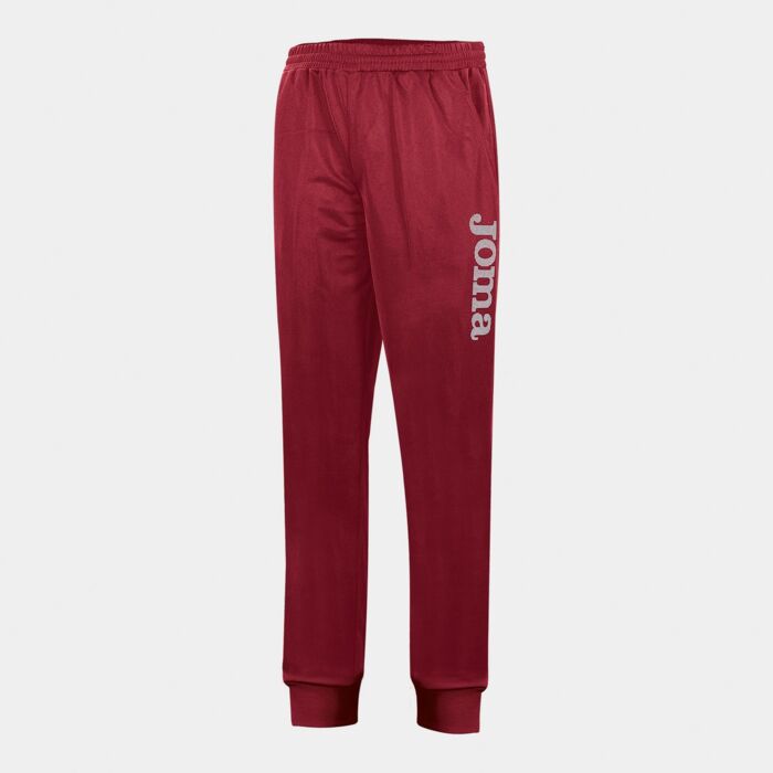LONG POLYFLEECE BURGUNDY TROUSERS Thumbnail