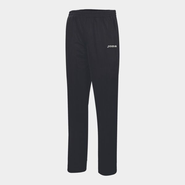 PANTS WOMAN POLYFLEECE CUFF BLACK Thumbnail