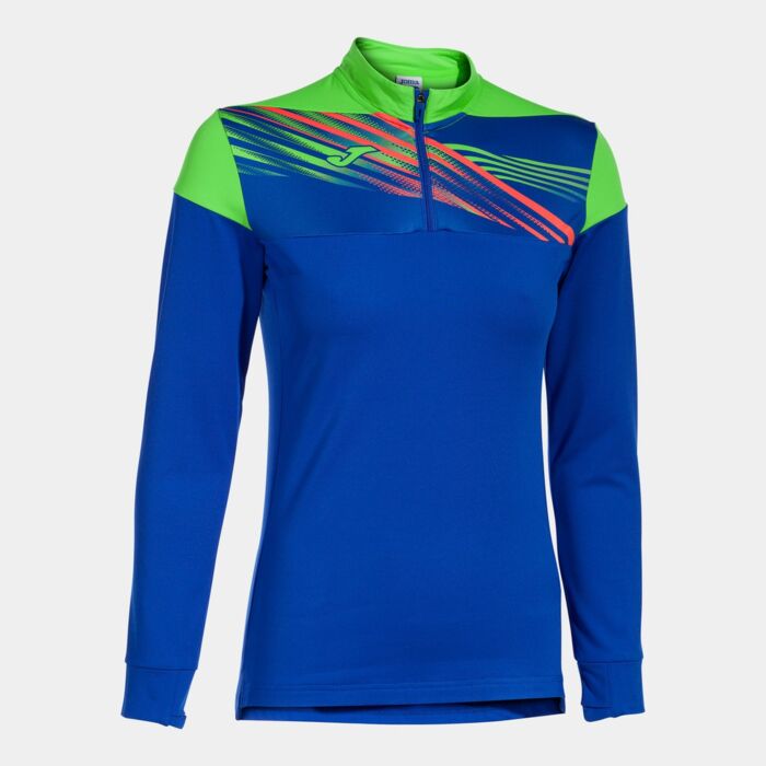 ELITE X SWEATSHIRT ROYAL FLUOR GREEN Thumbnail