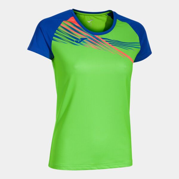 ELITE X SHORT SLEEVE T-SHIRT FLUOR GREEN ROYAL Thumbnail