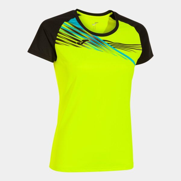 ELITE X SHORT SLEEVE T-SHIRT FLUOR YELLOW BLACK Thumbnail