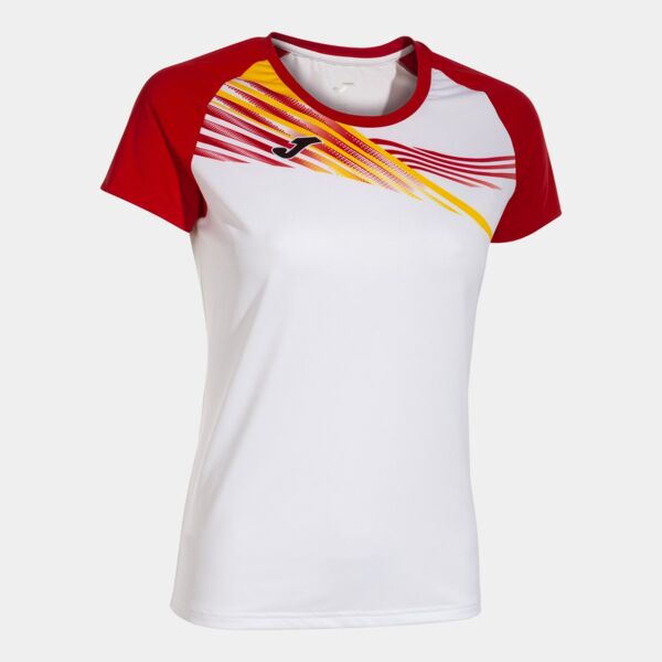 ELITE X SHORT SLEEVE T-SHIRT WHITE RED Thumbnail