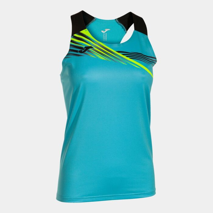 ELITE X TANK TOP FLUOR TURQUOISE BLACK Thumbnail