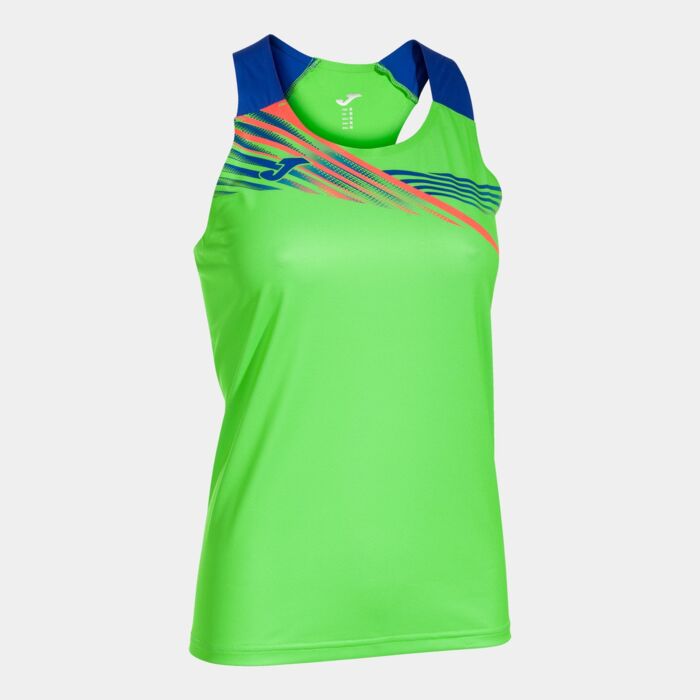 ELITE X TANK TOP FLUOR GREEN ROYAL Thumbnail