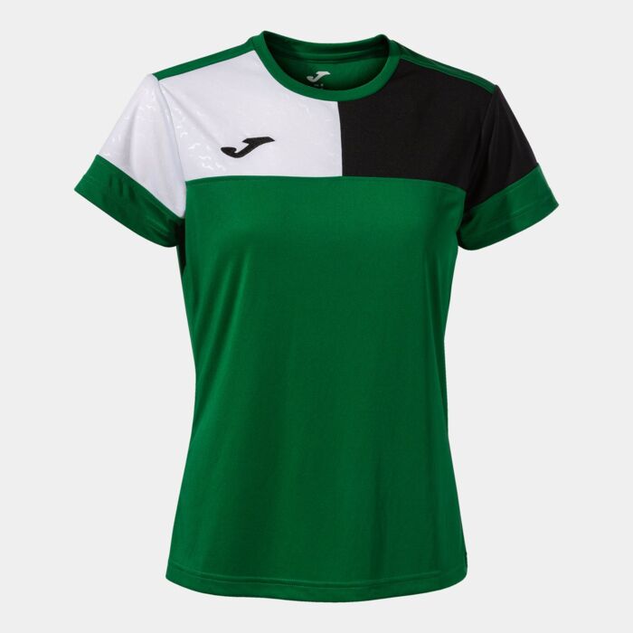 CREW V SHORT SLEEVE T-SHIRT GREEN BLACK WHITE Thumbnail
