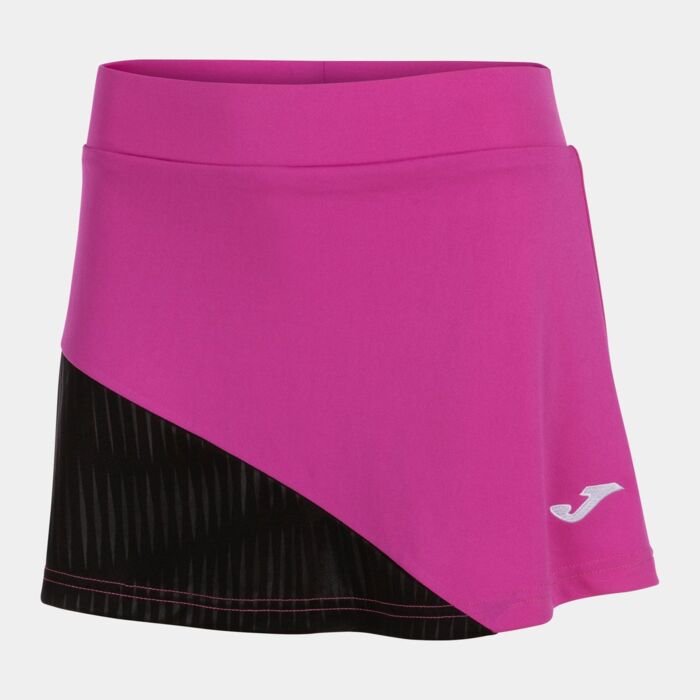 MONTREAL SKIRT FLUOR PINK BLACK Thumbnail