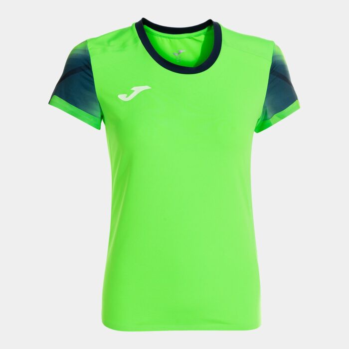 ELITE XI SHORT SLEEVE T-SHIRT FLUOR GREEN NAVY Thumbnail