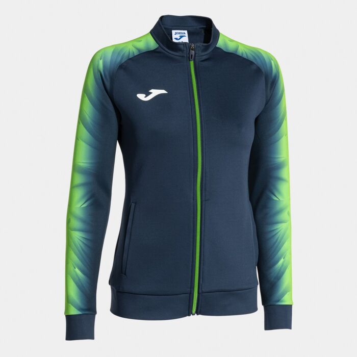 ELITE XI FULL ZIP SWEATSHIRT NAVY FLUOR GREEN Thumbnail