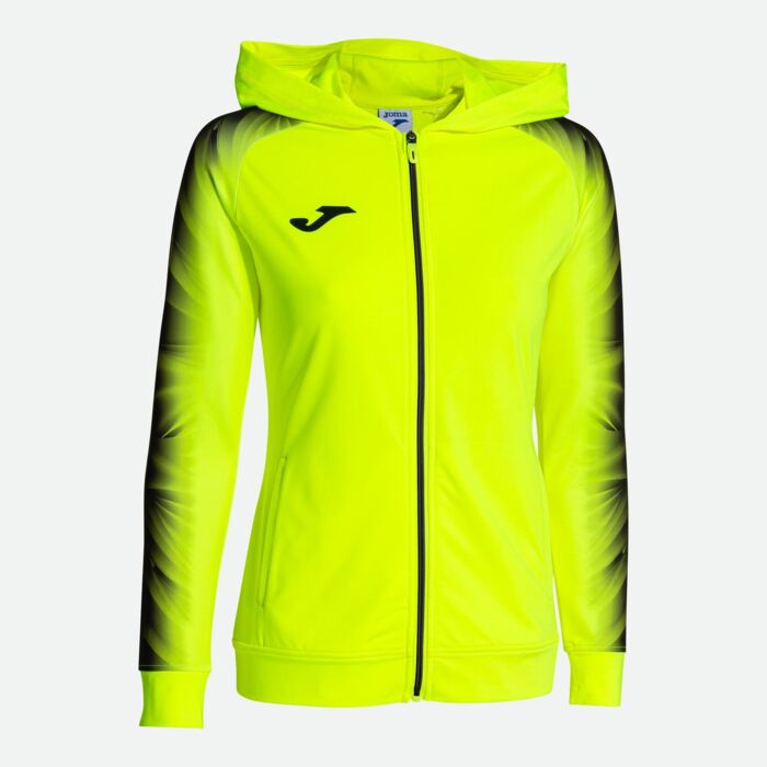 ELITE XI ZIP-UP HOODIE FLUOR YELLOW BLACK Thumbnail