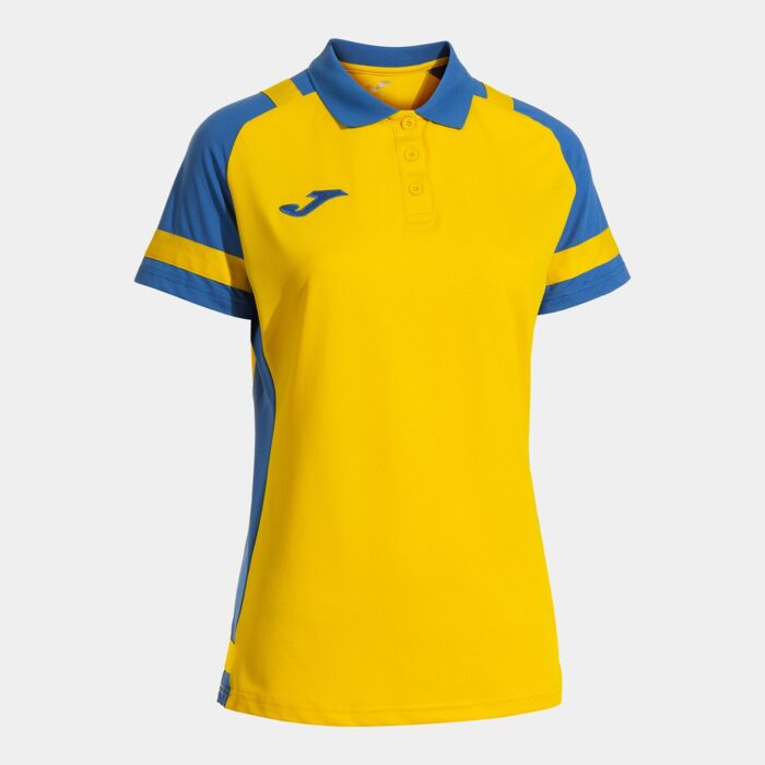 PHOENIX III SHORT SLEEVE POLO YELLOW ROYAL BLUE Thumbnail