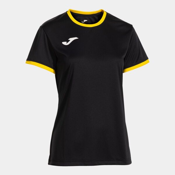 COMBI PREMIUM SHORT SLEEVE T-SHIRT BLACK YELLOW Thumbnail