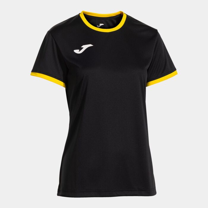 COMBI PREMIUM SHORT SLEEVE T-SHIRT BLACK YELLOW Thumbnail
