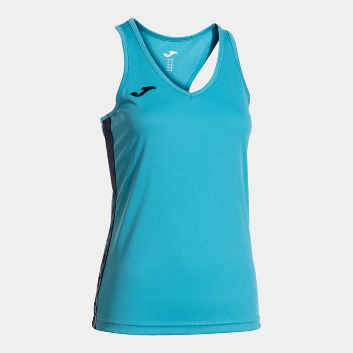 OLIMPIADA TANK TOP FLUOR TURQUOISE DARK NAVY Thumbnail