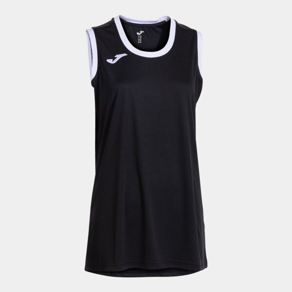 FINAL BASKET II SLEEVELESS SHIRT BLACK WHITE Thumbnail