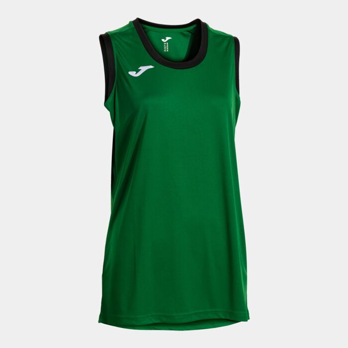 FINAL BASKET II SLEEVELESS SHIRT GREEN BLACK Thumbnail