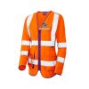 BEAWORTHY ISO 20471 Cl 3 Superior Womens Sleeved Waistcoa Thumbnail