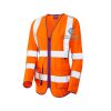 BEAWORTHY ISO 20471 Cl 3 Superior Womens Sleeved Waistcoa Thumbnail